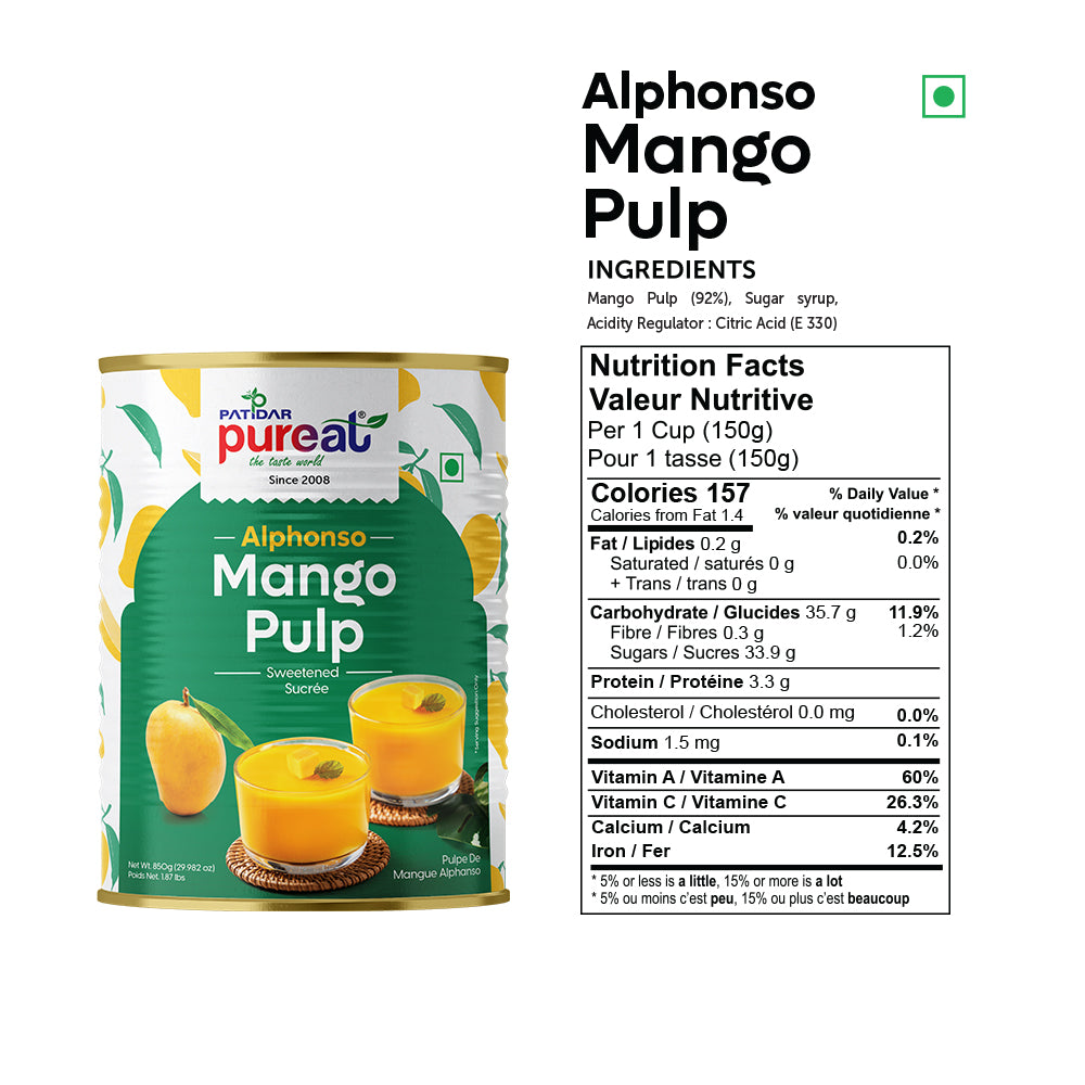 ALPHONSO MANGO PULP