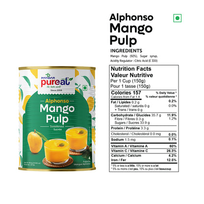 ALPHONSO MANGO PULP