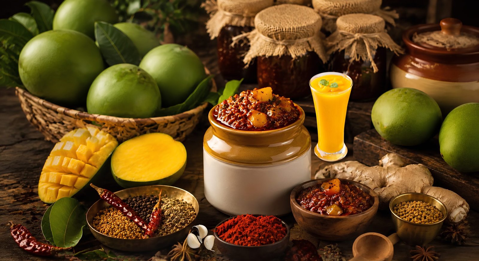 Fresh ingredients representing authenticity and quality