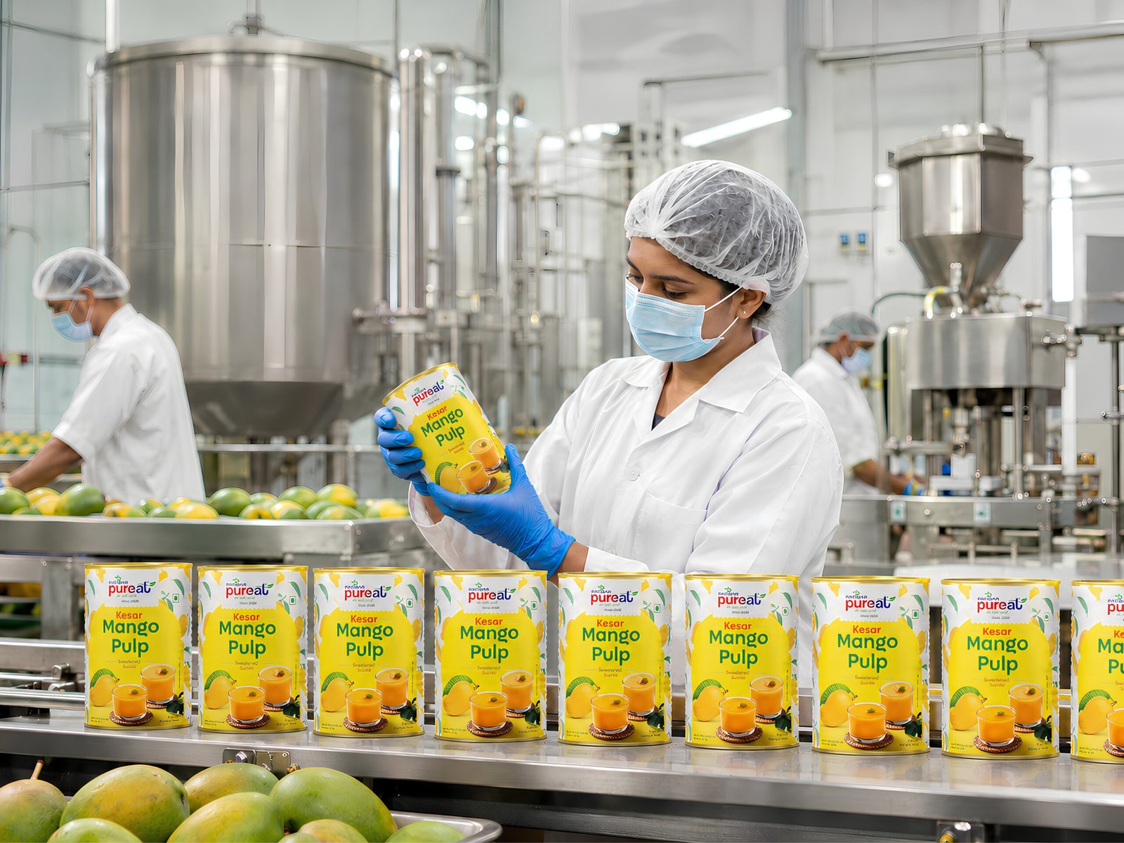 Modern food manufacturing and processing facility